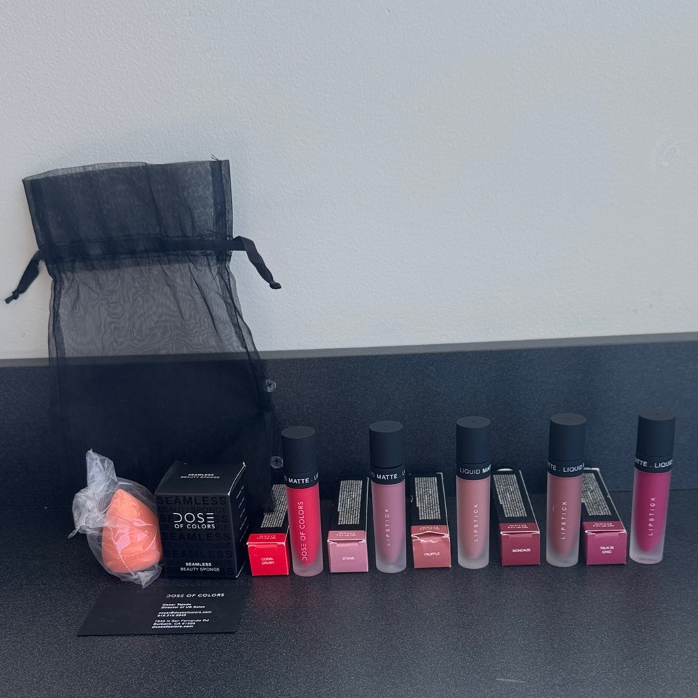 Dose of Colors Matte Lipstick Collection - Red and Pink Hues